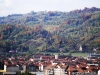 Ecologizarea de la mina Dâlja, vedere din campusul Universității din Petroșani