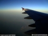 Lacul de acumulare Golești, văzut din avion