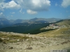 Stațiunea montană Rânca, vedere de pe drum