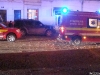Ambulanțe SMURD la locul exploziei