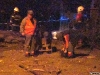 Echipa de la companie de gaz, făcând măsurători