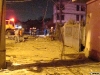 Intervenția de la locul exploziei