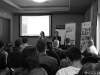 Alina și Zicu de la TVDeCe.ro, organizatorii din On în Off, la discursul de deschidere de la Din On în off (3)