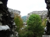 Vedere de la intrare în turnul de la Crivadia