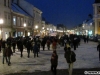 Gloata de protestatari inundând Bulevardul Unirii din Cluj.