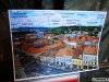O fotografie explicativă, cu panorama dinspre Nordul catedralei catolice Sfântul Mihail din Cluj Napoca