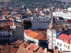 Spre Magazinul Central, vedere din turla catedralei catolice Sfântul Mihail din Cluj Napoca