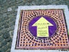 Capac de canalizare vopsit
