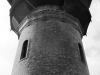 Detaliu cu dispunerea geamurilor în turnul de apă de la Dărănești
