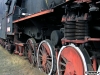 Privire de ansamblu asupra roților locomotivei cu aburi