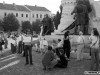 Protestatari în Piața Unirii