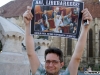 Hai liberare! Cătălin Voicu votând suspendarea lui Băsescu.