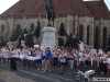 Protestatari pro-Constituție în Piața Unirii din Cluj