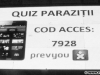 Quiz Paraziții