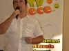Molnar Robin, bloggerul Robintel, la dezbaterea Din On în Off, TIFF, Cluj, 2011, fotografie de Dan Ciulea